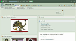 Desktop Screenshot of chaseyoungclub.deviantart.com