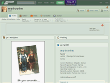 Tablet Screenshot of m-a-l-c-o-l-m.deviantart.com