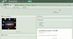 Desktop Screenshot of link114.deviantart.com