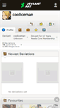 Mobile Screenshot of cooliceman.deviantart.com