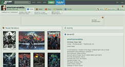 Desktop Screenshot of americanvendetta.deviantart.com
