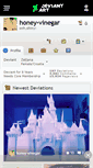 Mobile Screenshot of honey-vinegar.deviantart.com