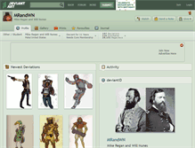 Tablet Screenshot of mrandwn.deviantart.com
