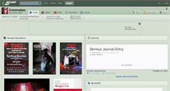 Desktop Screenshot of dranimation.deviantart.com