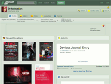 Tablet Screenshot of dranimation.deviantart.com