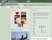 Tablet Screenshot of cincinnati-deviants.deviantart.com