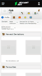 Mobile Screenshot of nya.deviantart.com