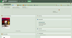 Desktop Screenshot of exhaustnote.deviantart.com