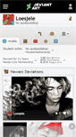 Mobile Screenshot of loesjele.deviantart.com