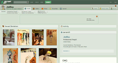 Desktop Screenshot of joobluu.deviantart.com