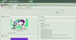 Desktop Screenshot of gagr.deviantart.com