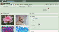 Desktop Screenshot of huntress-kaller.deviantart.com