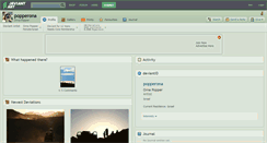 Desktop Screenshot of popperona.deviantart.com