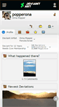 Mobile Screenshot of popperona.deviantart.com