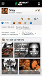 Mobile Screenshot of dnay.deviantart.com