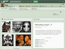 Tablet Screenshot of dnay.deviantart.com