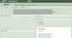 Desktop Screenshot of club-list.deviantart.com