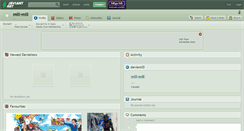 Desktop Screenshot of mill-mill.deviantart.com