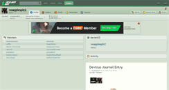 Desktop Screenshot of noapplesplz2.deviantart.com