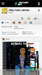 Mobile Screenshot of miss-yuki-james.deviantart.com