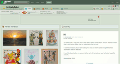 Desktop Screenshot of kezbabybabe.deviantart.com