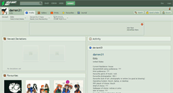Desktop Screenshot of darren31.deviantart.com