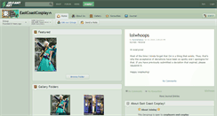 Desktop Screenshot of eastcoastcosplay.deviantart.com
