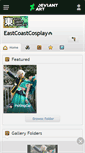 Mobile Screenshot of eastcoastcosplay.deviantart.com