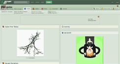 Desktop Screenshot of grailas.deviantart.com