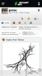 Mobile Screenshot of grailas.deviantart.com
