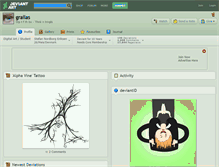 Tablet Screenshot of grailas.deviantart.com