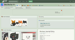 Desktop Screenshot of pink-fire-fox-321.deviantart.com