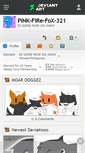 Mobile Screenshot of pink-fire-fox-321.deviantart.com