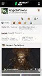 Mobile Screenshot of kryptikvisions.deviantart.com