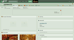 Desktop Screenshot of mrtrident178.deviantart.com