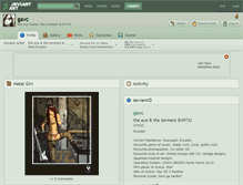 Tablet Screenshot of gavc.deviantart.com