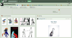 Desktop Screenshot of larsa-raquellove29.deviantart.com