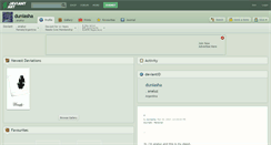 Desktop Screenshot of duniasha.deviantart.com