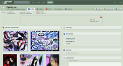 Desktop Screenshot of fabriclive.deviantart.com