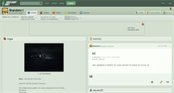 Desktop Screenshot of brandonc1.deviantart.com