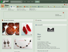 Tablet Screenshot of ffimo.deviantart.com