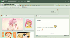 Desktop Screenshot of imagleekandproud.deviantart.com