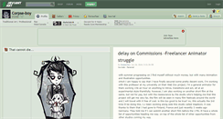 Desktop Screenshot of corpse-boy.deviantart.com