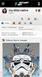 Mobile Screenshot of my-little-native.deviantart.com