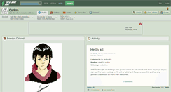 Desktop Screenshot of gorirra.deviantart.com