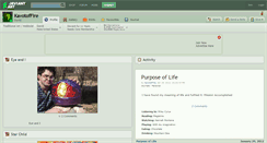 Desktop Screenshot of kavotoffire.deviantart.com