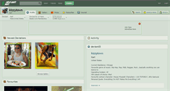Desktop Screenshot of kizzytown.deviantart.com