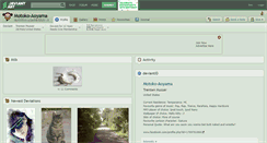 Desktop Screenshot of motoko-aoyama.deviantart.com