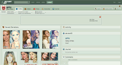 Desktop Screenshot of golzy.deviantart.com