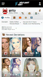 Mobile Screenshot of golzy.deviantart.com